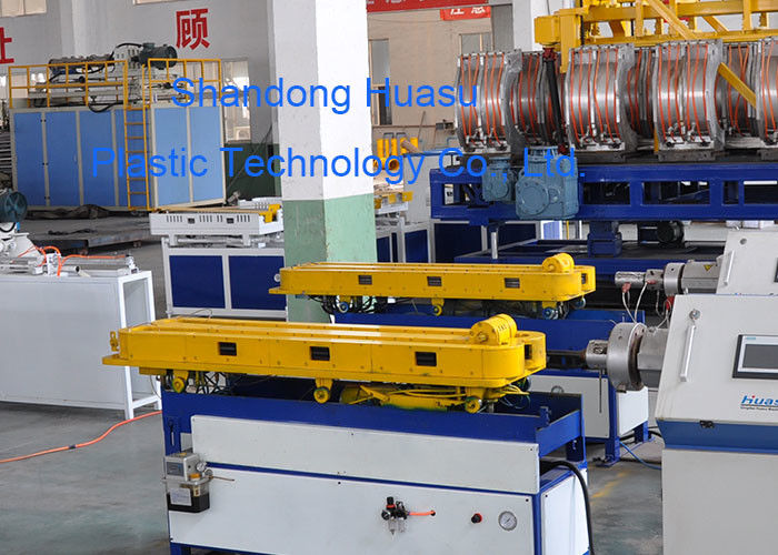 25m/Min PET pp. einzelne Wand runzelte das Rohr, das Maschinen-hohe Geschwindigkeit macht
