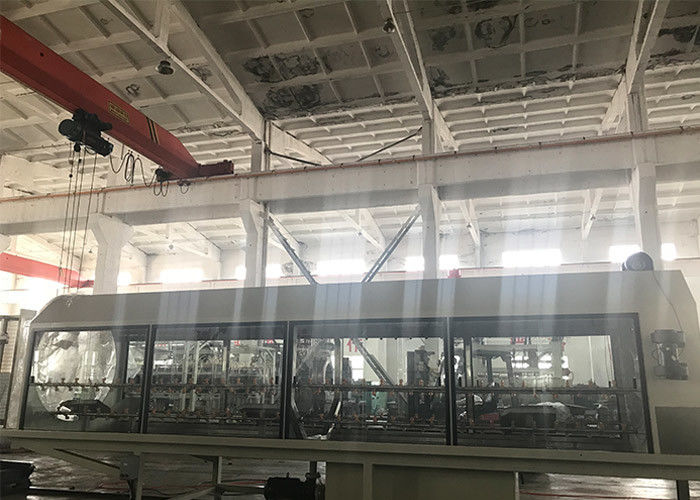 PET-PVC-HDPE Rohr-Verdrängungs-Linie einzelnes doppel-wandiges gewölbtes Rohr Dwc Plastik-