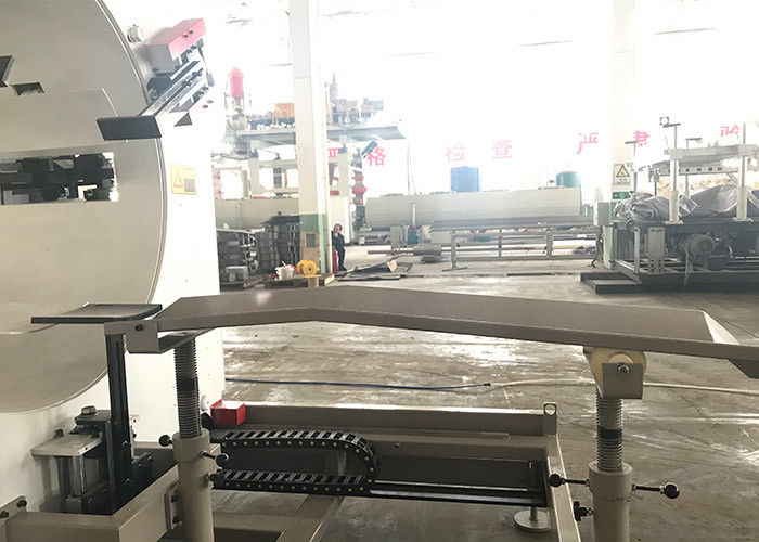 Zwei Extruder-doppel-wandiges gewölbtes Rohr, das Maschine Dwc-Rohr-Verdrängungs-Maschine herstellt