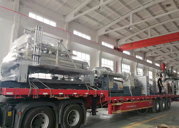 Rohr HDPE/PP/PVC DWC, das Maschine/doppel-wandige gewölbte Rohr-Verdrängungs-Linie macht