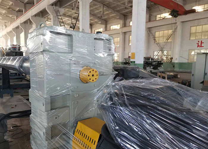 PET DWC Rohr-Verdrängungs-Linie alle Fertigungsstraßen, die PET pp. machen, runzelte Rohre