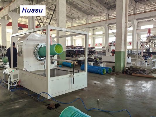 Plastic Corrugated Pipe Extrusion Line with 32-1600mm Pipe Diameter Featuring Siemens PLC System and High-Efficiency Cooling