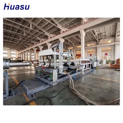 High Speed HDPE corrugatedd pipe making machine built to produce drainage pipes with consistent and fast production cycles