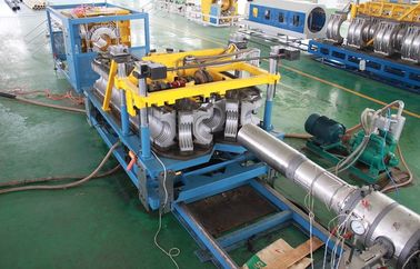 Automatic Double Wall Corrugated Pipe Extrusion Line , SBG500 Corrugated Pipe Equipment