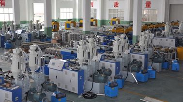 High Output Double Wall Corrugated Pipe Machinery , Corrugated Pipe Extruder SBG-63