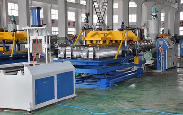 QingDao PE/PP/PA/PVC Single Wall Corrugated Pipe Extrusion Line / Corrugated Pipe Machine