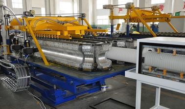 QingDao PE/PP/PA/PVC Single Wall Corrugated Pipe Extrusion Line / Corrugated Pipe Machine