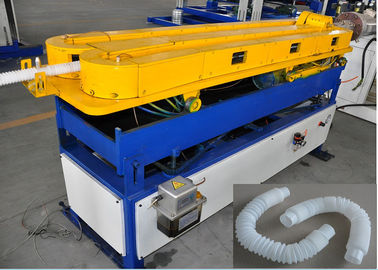 Automatic Single Wall Corrugated Pipe Extrusion Line , Corrugated Pipe Making Equipment