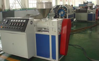 Flexible PVC Pipe Extrusion Line , PVC Fiber Hose Pipe Making Machine