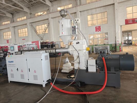 High Speed single wall corrugated pipe extrusion line extruder capacity 250 to 1000kg per hour engineered for plastic pipe manufacturing