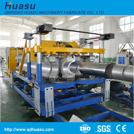 Corrugated PLC ID 200mm HDPE PVC DWC Pipe Machine