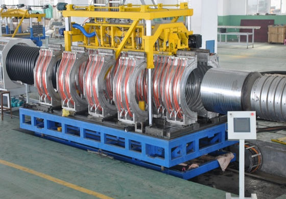 160kw Drainage ID 800mm PE PVC DWC Pipe Extrusion Line