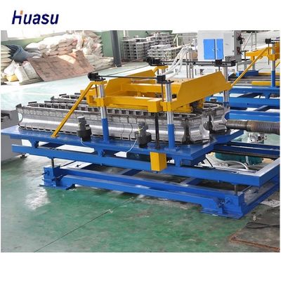 ID75mm 55kw PE PVC Corrugated Pipe Production Line