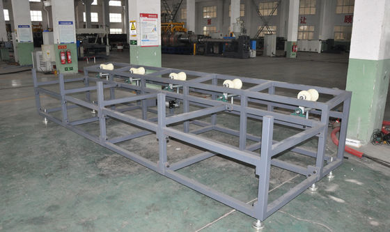 Double Wall HDPE Pipe Extrusion Machine Two Layer Extruding