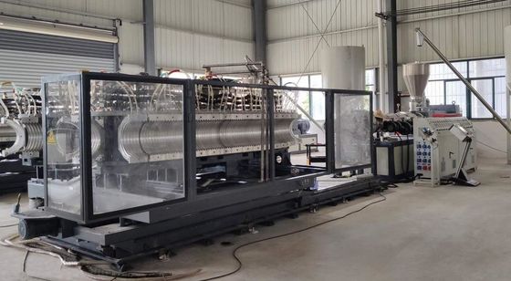 ID 250mm 45kw Double Wall MPP Ppr Pipe Extrusion Machine