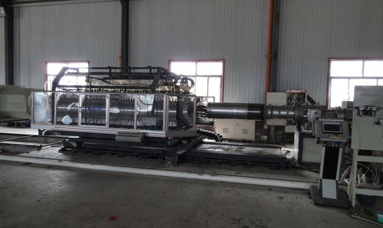 800kg/H 600mm 132kw Corrugated HDPE Pipe Extrusion Line