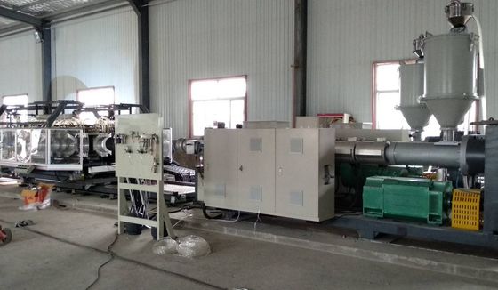 800kg/H 600mm 132kw Corrugated HDPE Pipe Extrusion Line