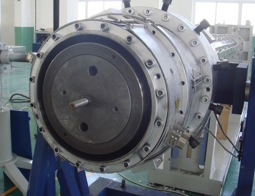 80 Kg/H Polyethylene Pipe Production Line Single / Double Wall