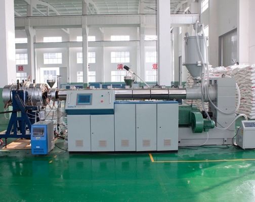 Water Supply P132kw 450kg/H HDPE Plastic Pipe Extruder