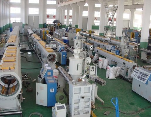Water Supply P132kw 450kg/H HDPE Plastic Pipe Extruder