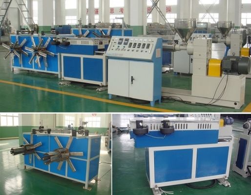 4mm 12mm Single Wall Corrugated Pipe Extrusion Line