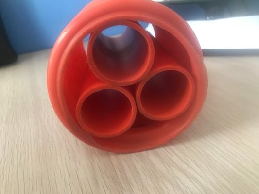 90kg/H 63mm 55kw PE Carbon Spiral Pipe Extrusion Line