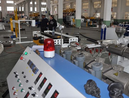 80kg/H Single Wall PP material Corrugated Pipe Machine