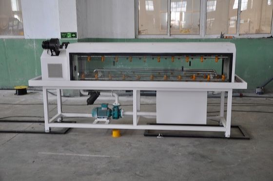 120kg/H OD110mm Double Wall Corrugated Pipe Extrusion Line