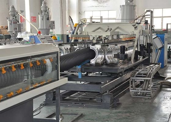 260kg/H Single Wall Corrugated Pipe Forming Machine