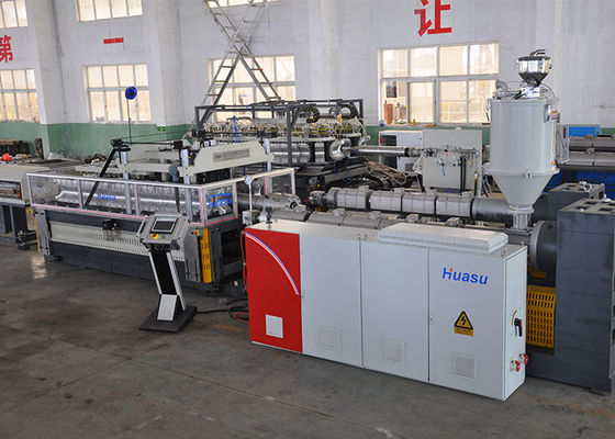300kg/H 150mm DWC Pipe Extrusion Line PLC Control