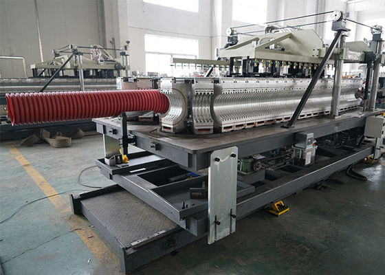 300kg/H 150mm DWC Pipe Extrusion Line PLC Control