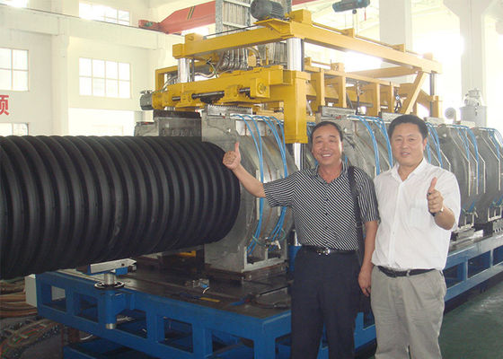 PE PP PVC DWC Pipe Extrusion Line 200mm 600mm CE ISO9001 Certified