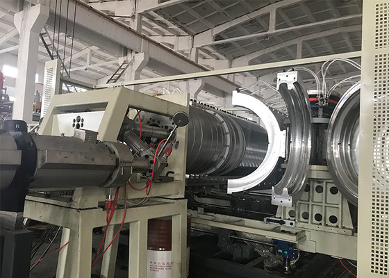 Plastic/PE/PP/PVC Double Wall Corrugated Pipe Extrusion Line Production Machine
